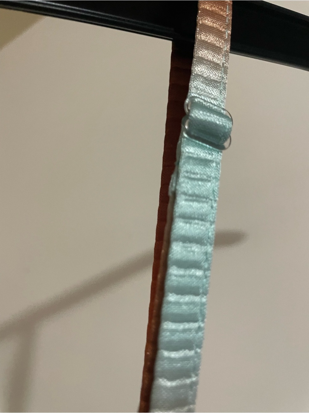 Teal & Rust Pleated Slip Dress - Picture 7 of 8